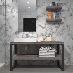 Mobile bagno in ferro industrial style - XLAB Design