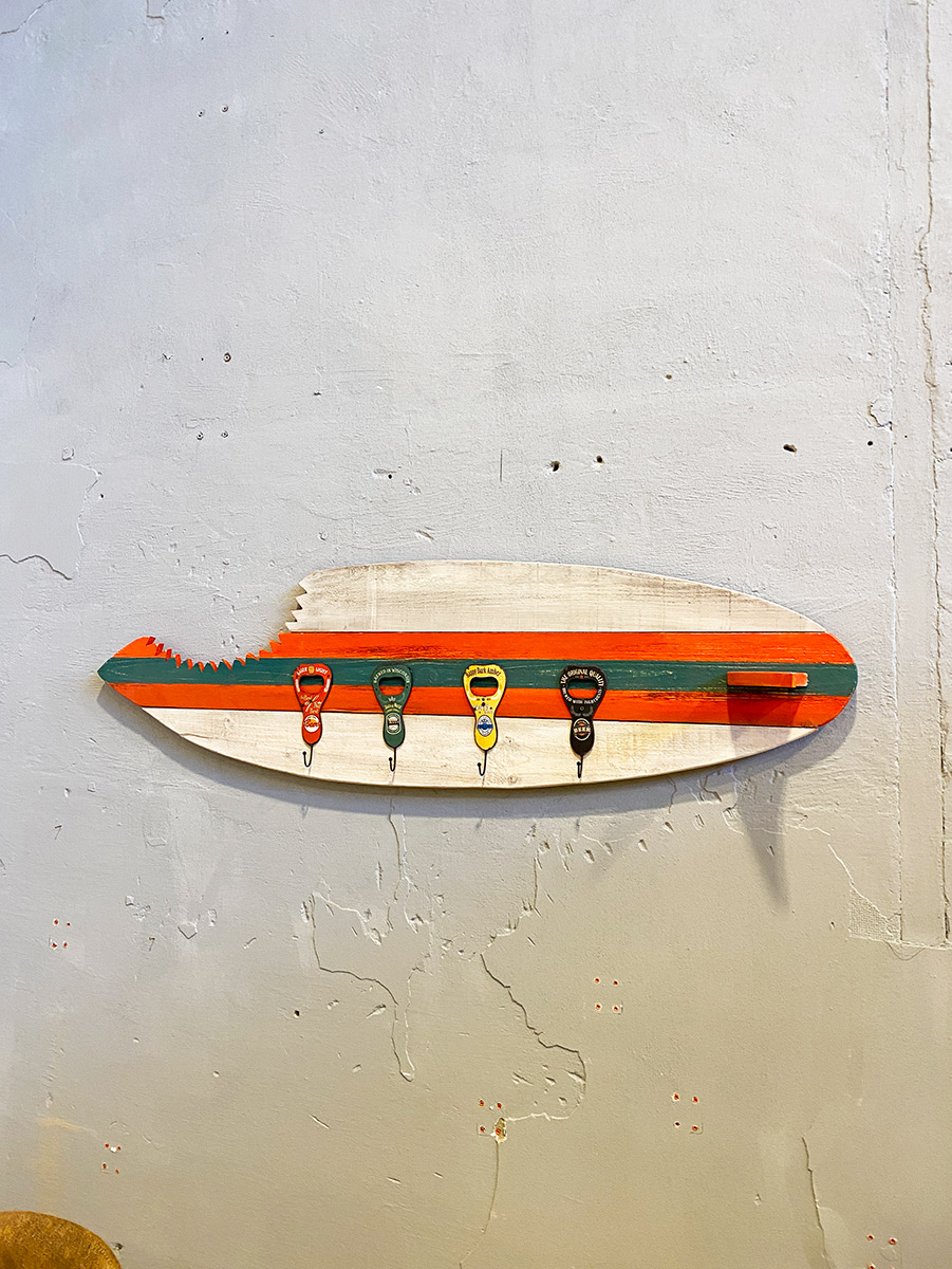 Appendiabiti da parete tavola surf  Attaccapanni di design originale - XLAB