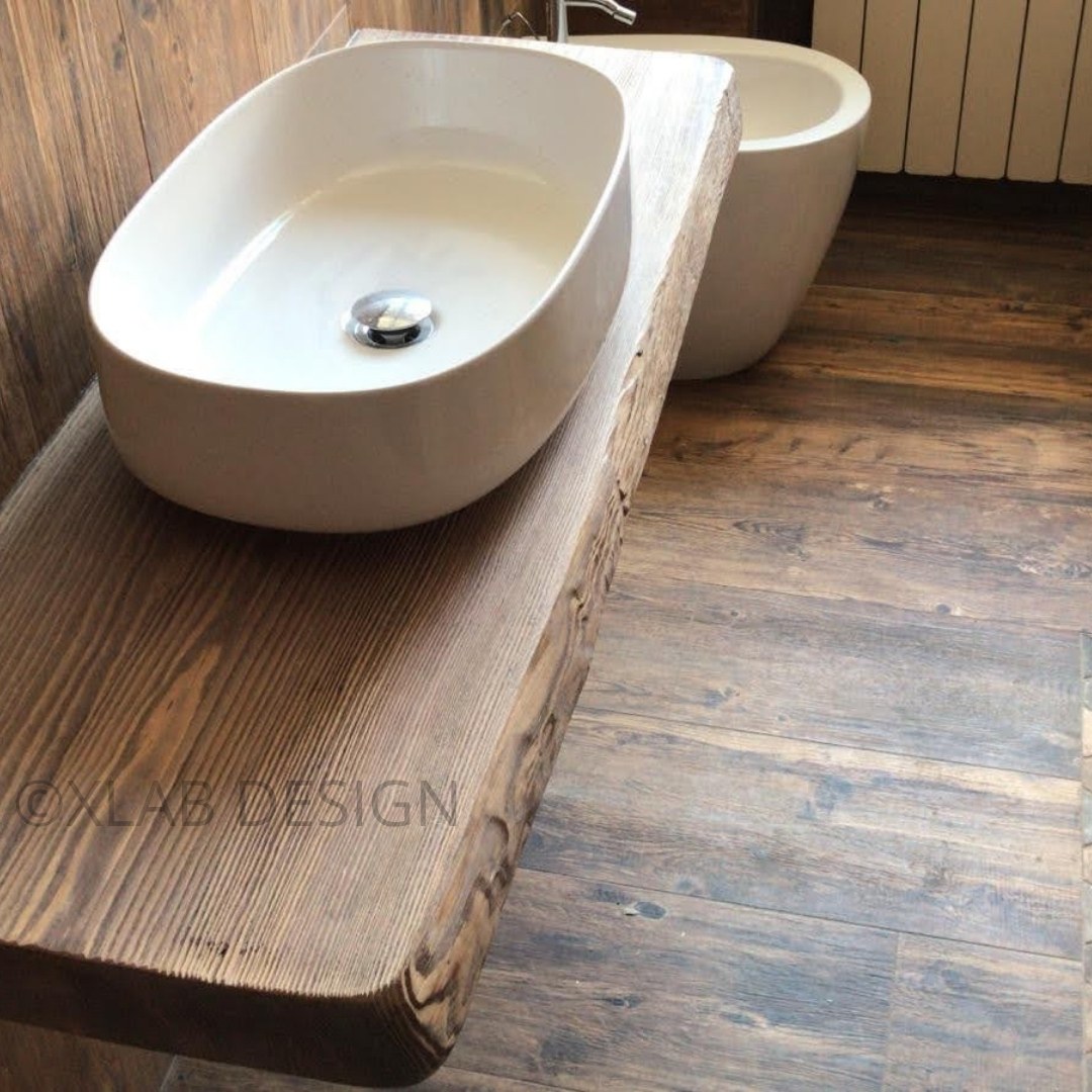 Mensola da cucina in legno massello - XLAB Design