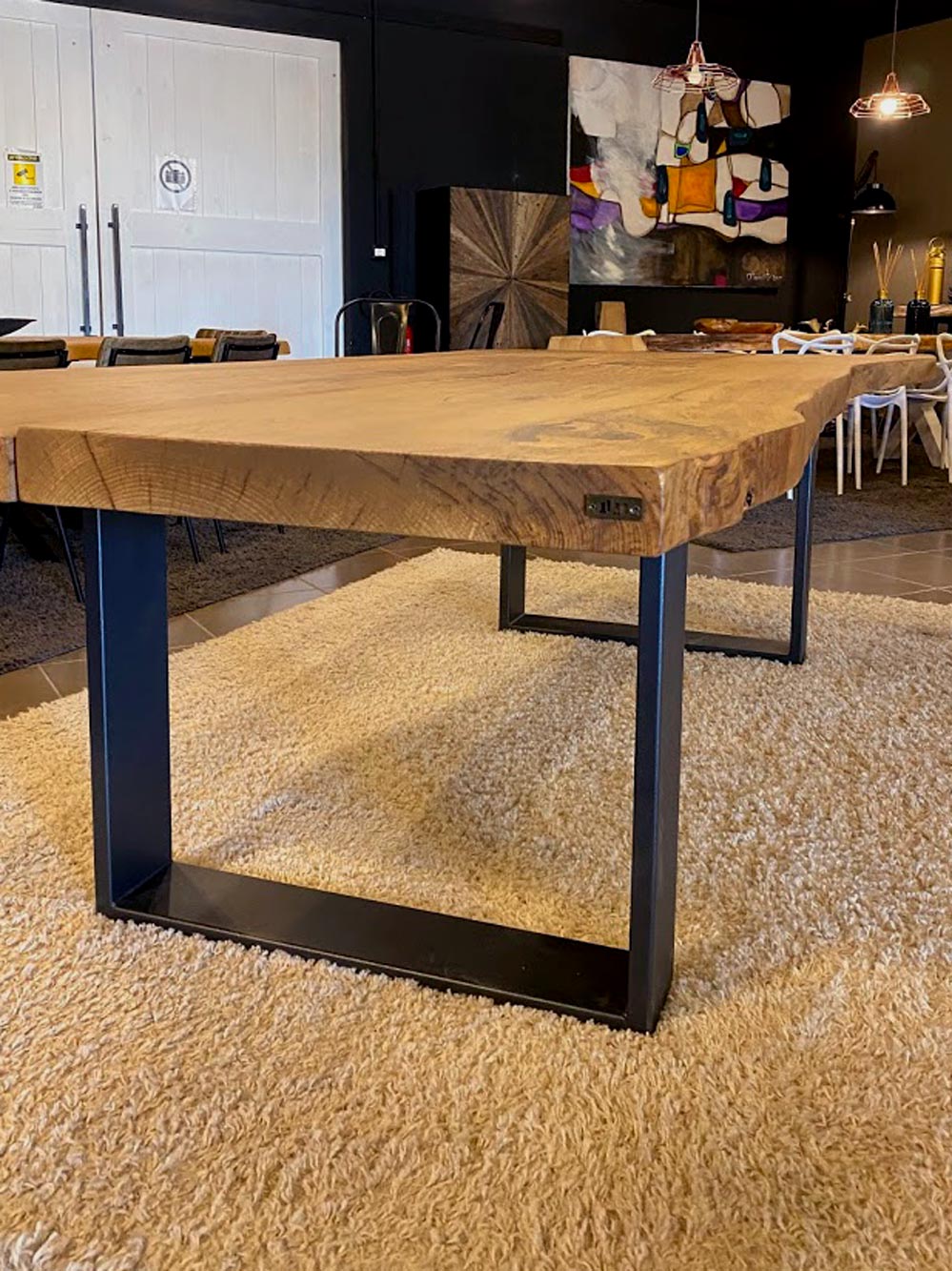 Tavolo in legno massello da montare con gambe Dalì