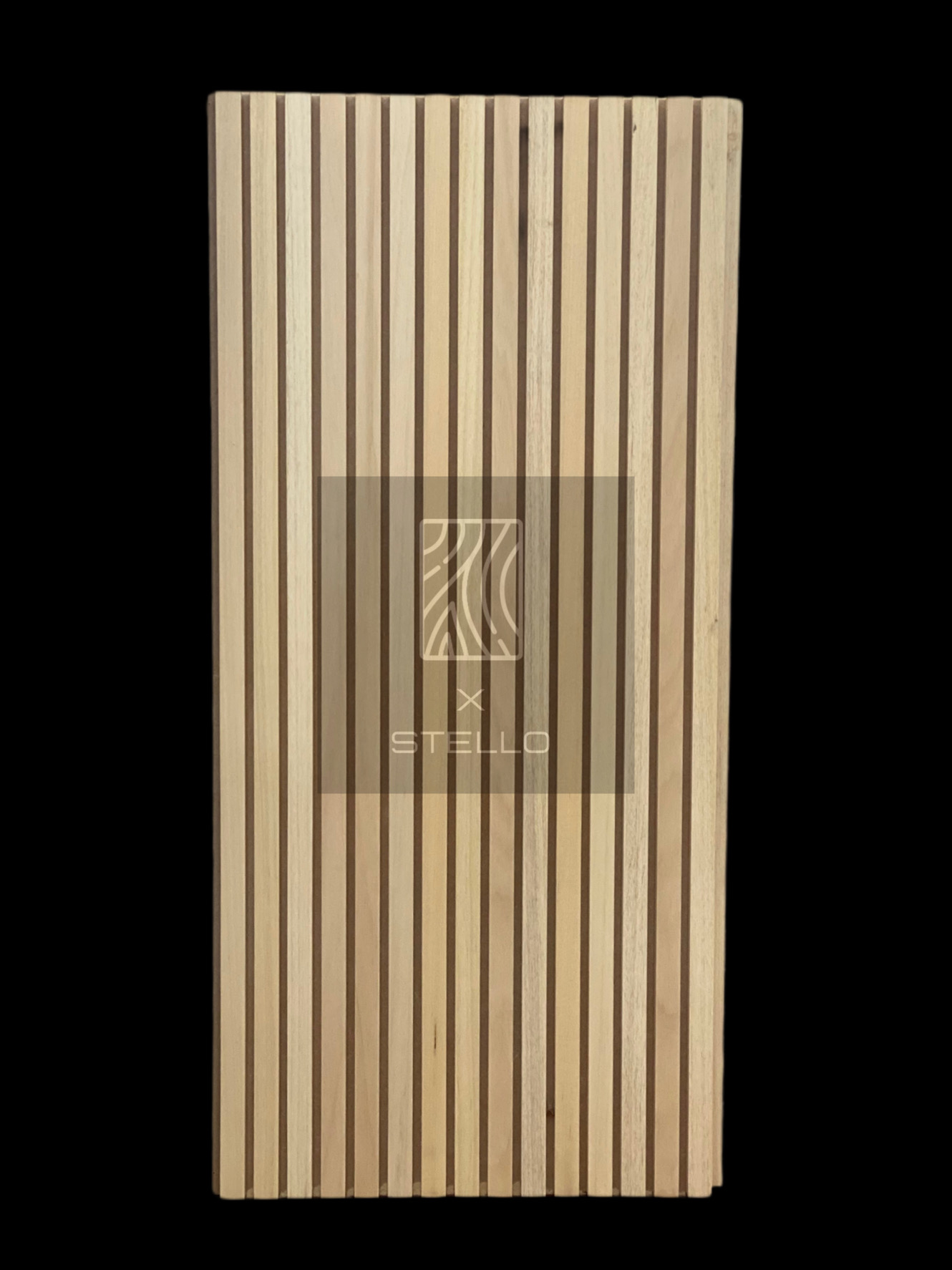 Pannello boiserie listelli di legno verticali L 60 H260 colore naturale -  XLAB Design