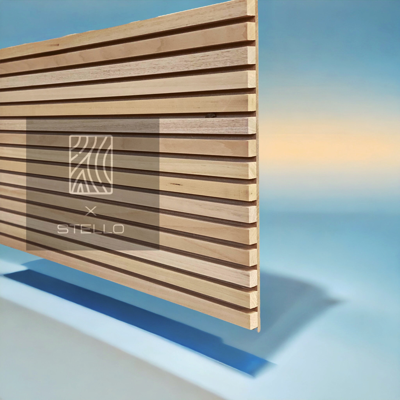Rivestimento da parete listelli in legno verticali - boiserie in legno  60x260 - XLAB Design
